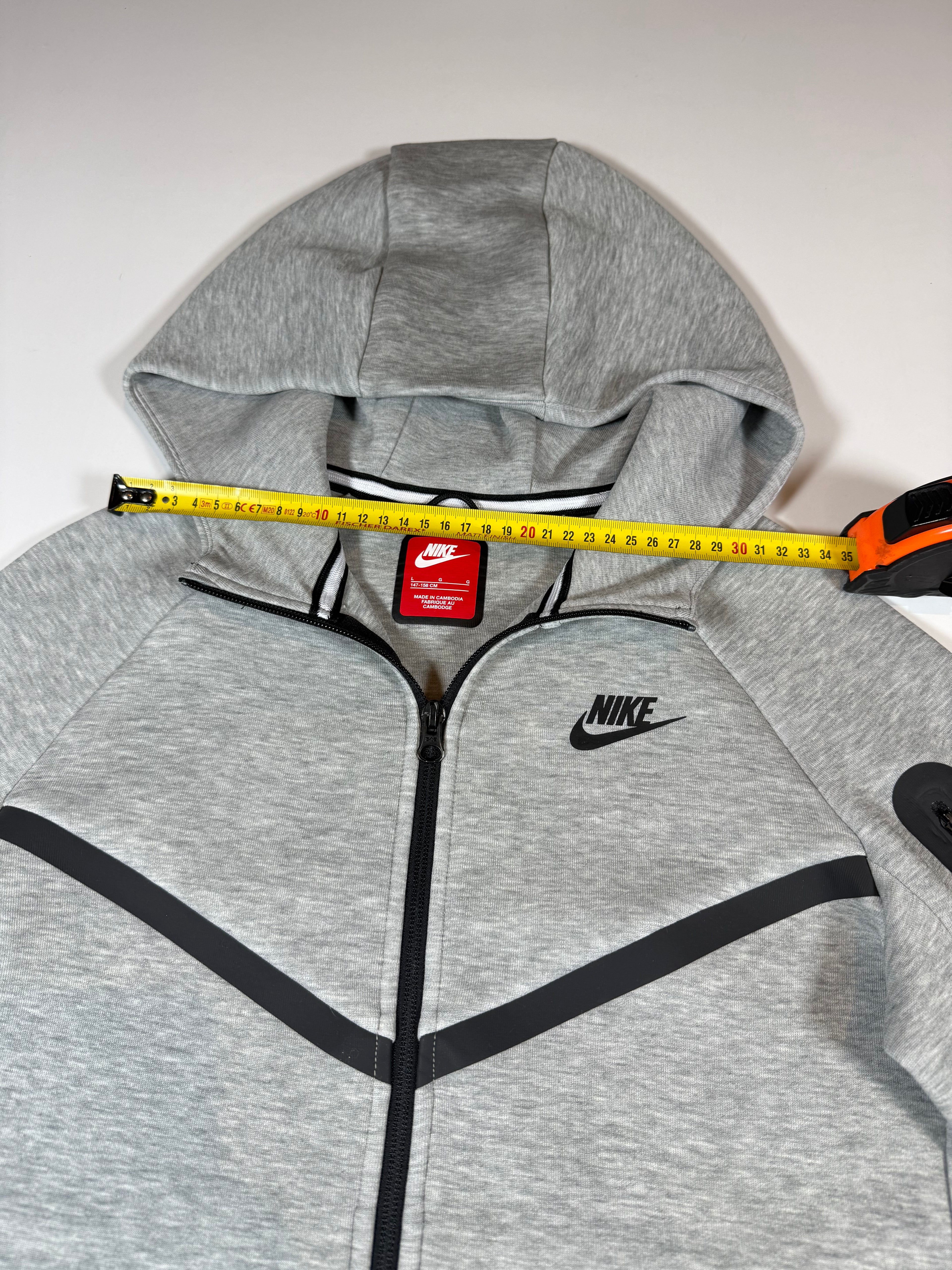 Ensemble Nike Tech Gris Enfants