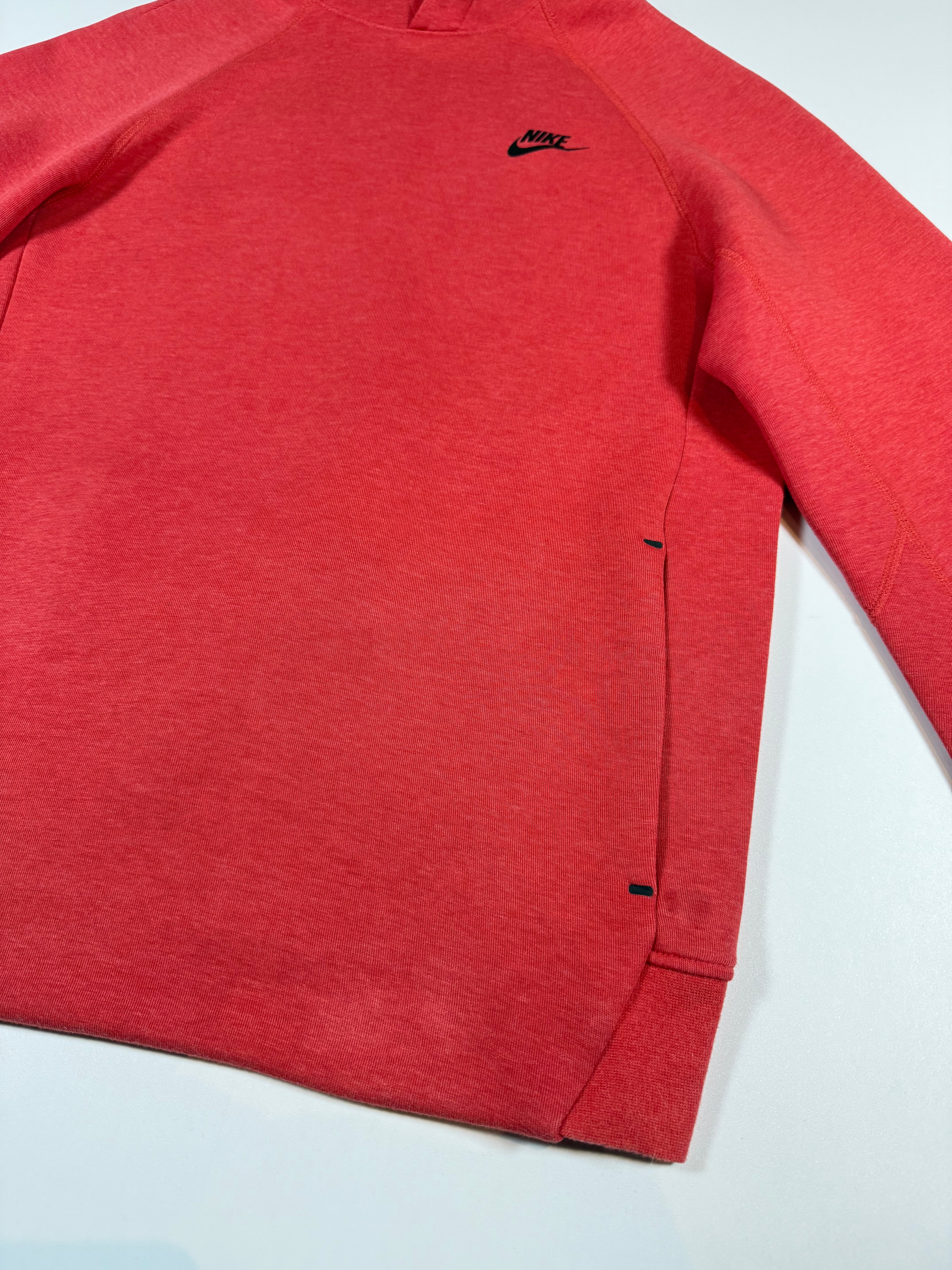 Pull Zip Nike Tech Rouge Homme