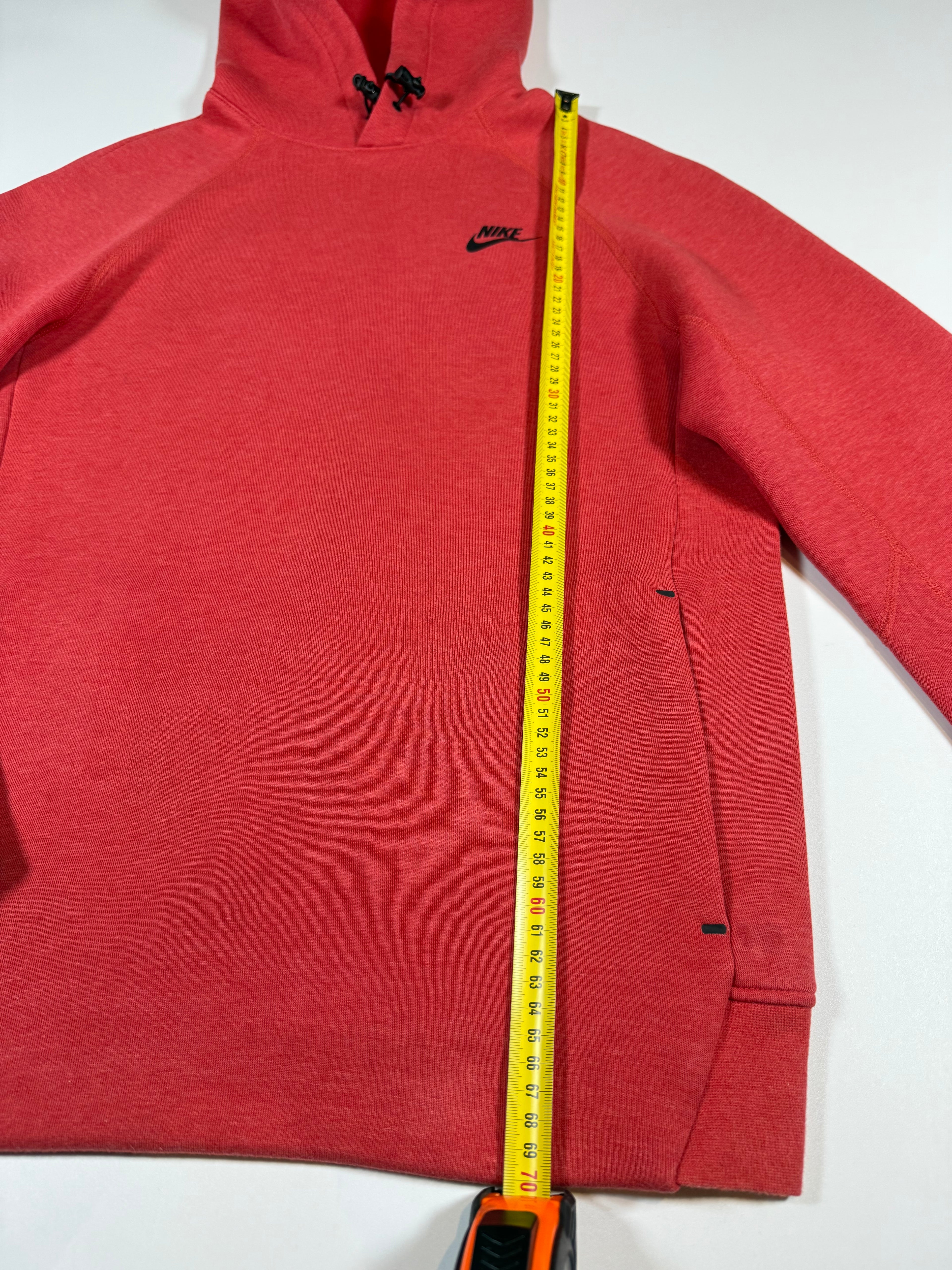 Pull Zip Nike Tech Rouge Homme