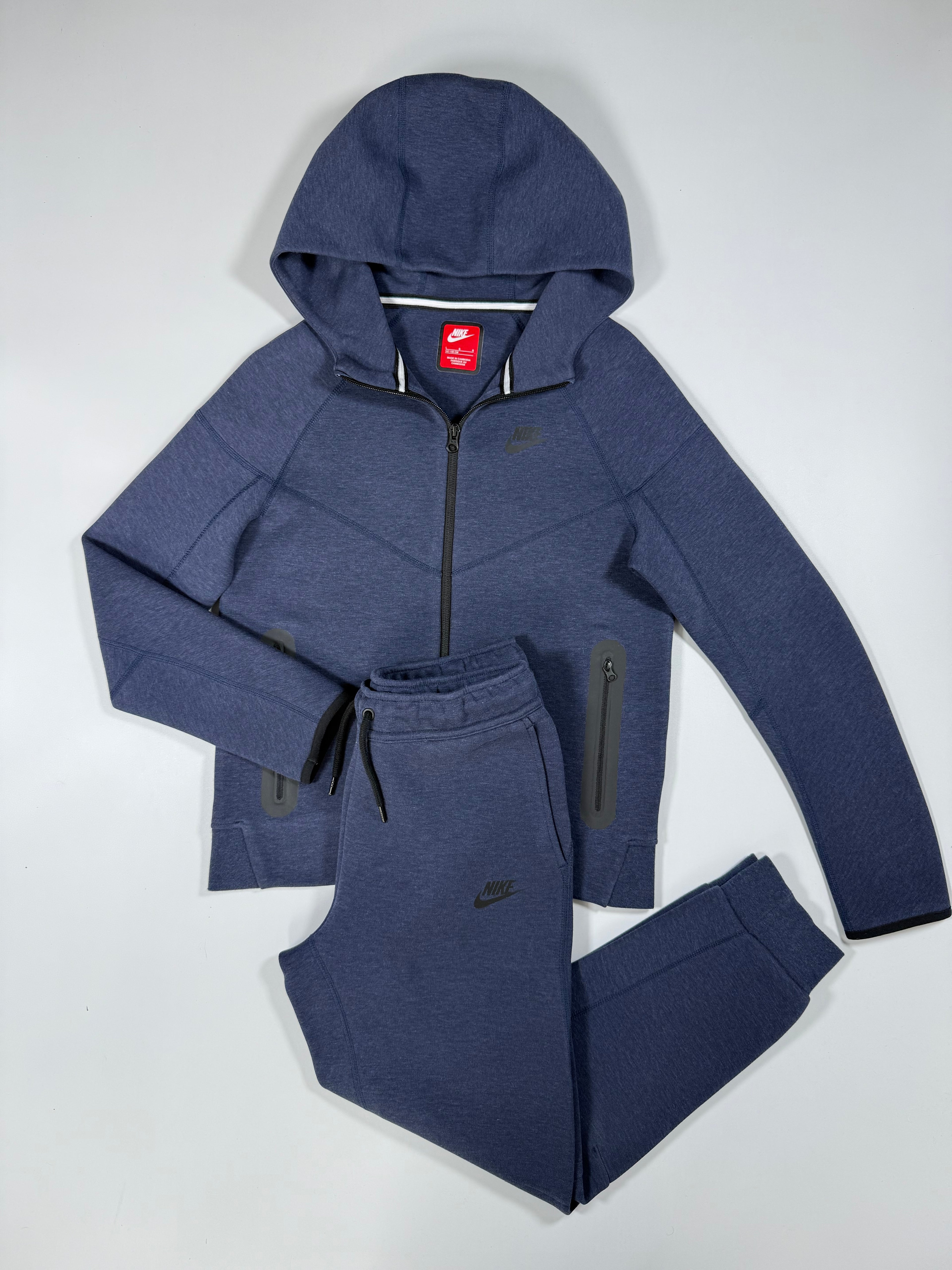 Ensemble Nike Tech Bleu Marine Kids