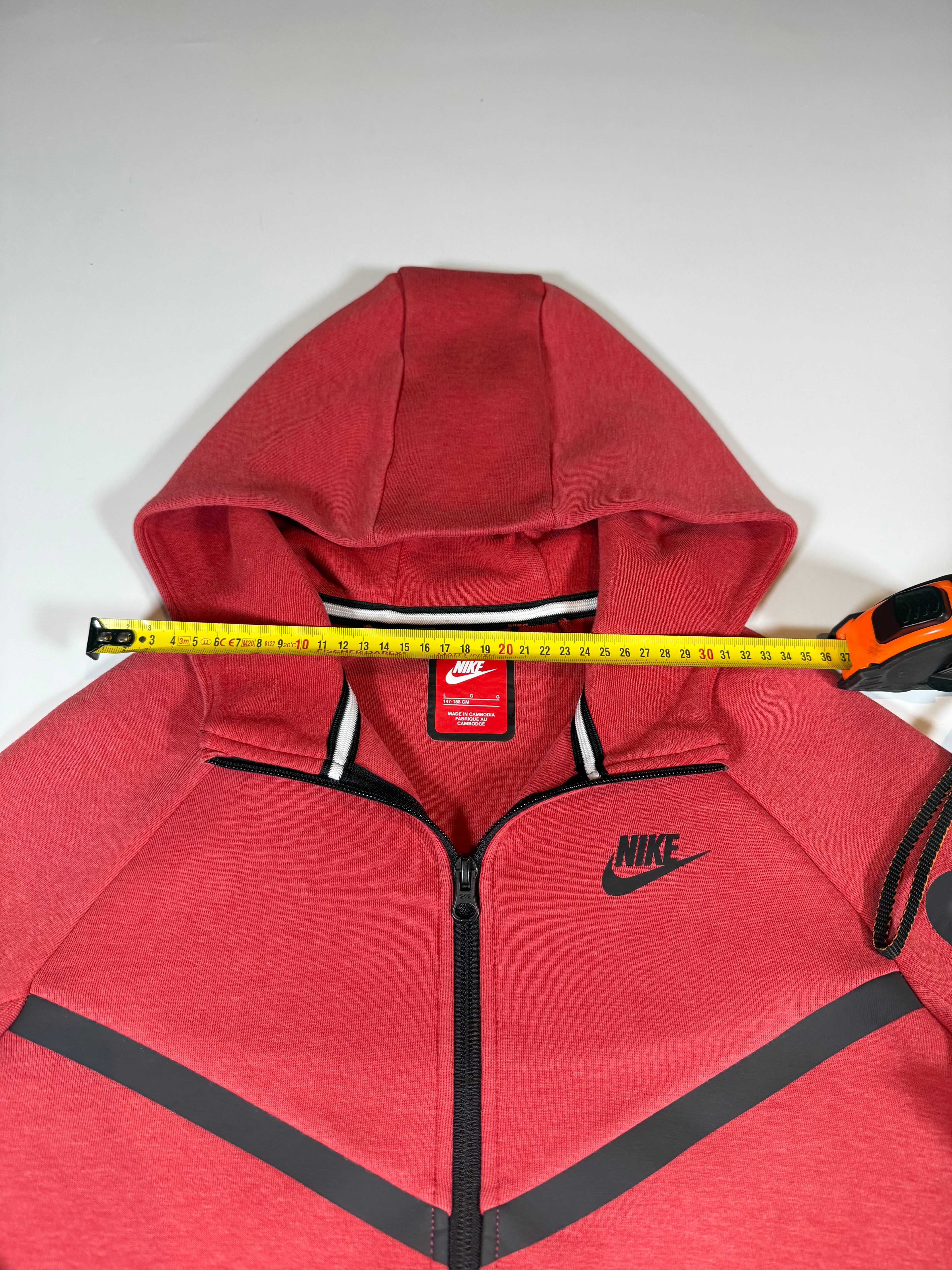 Ensemble Nike Tech Rouge Kids