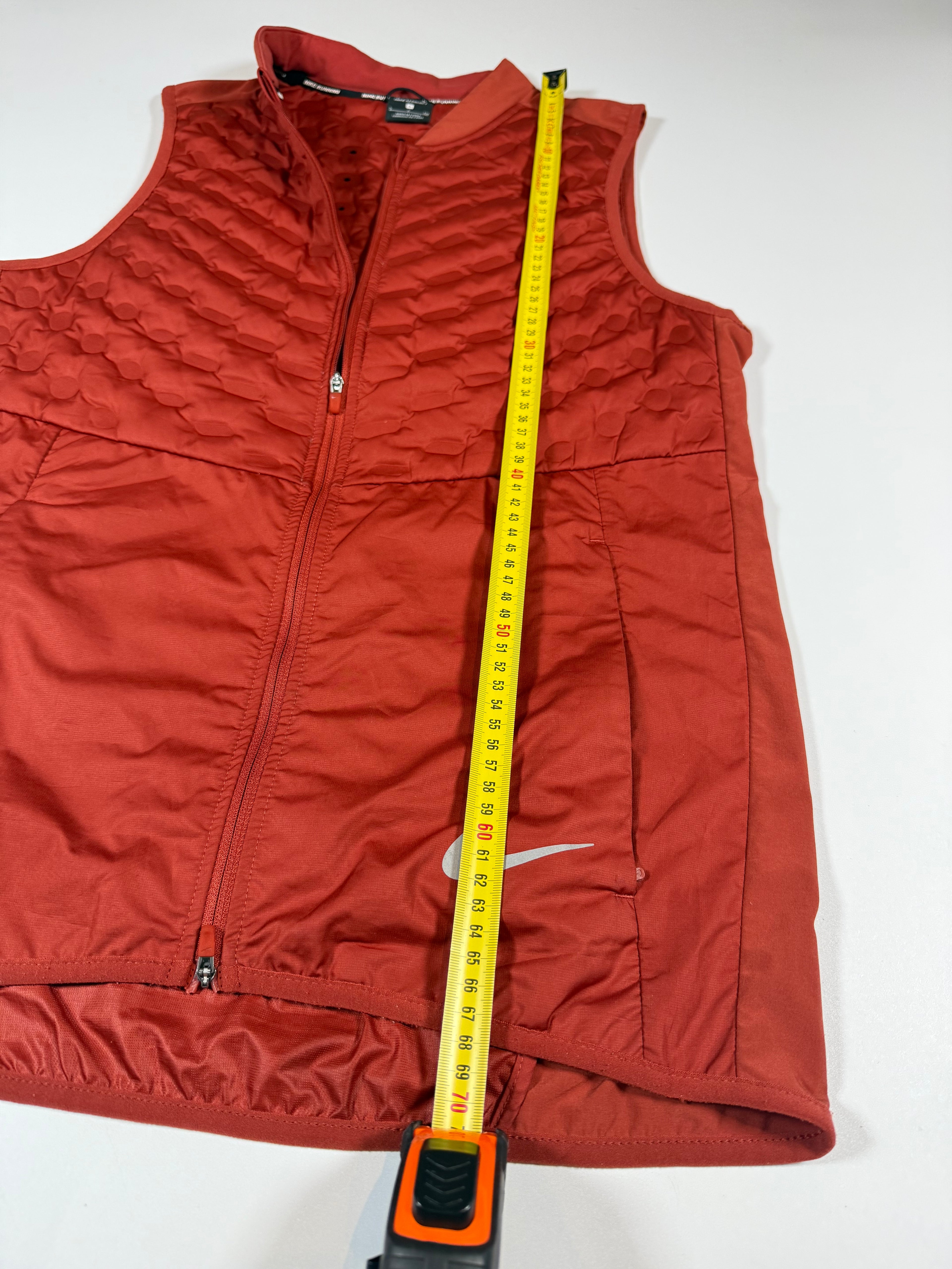 Veste Sans Manches Nike Running Rouge