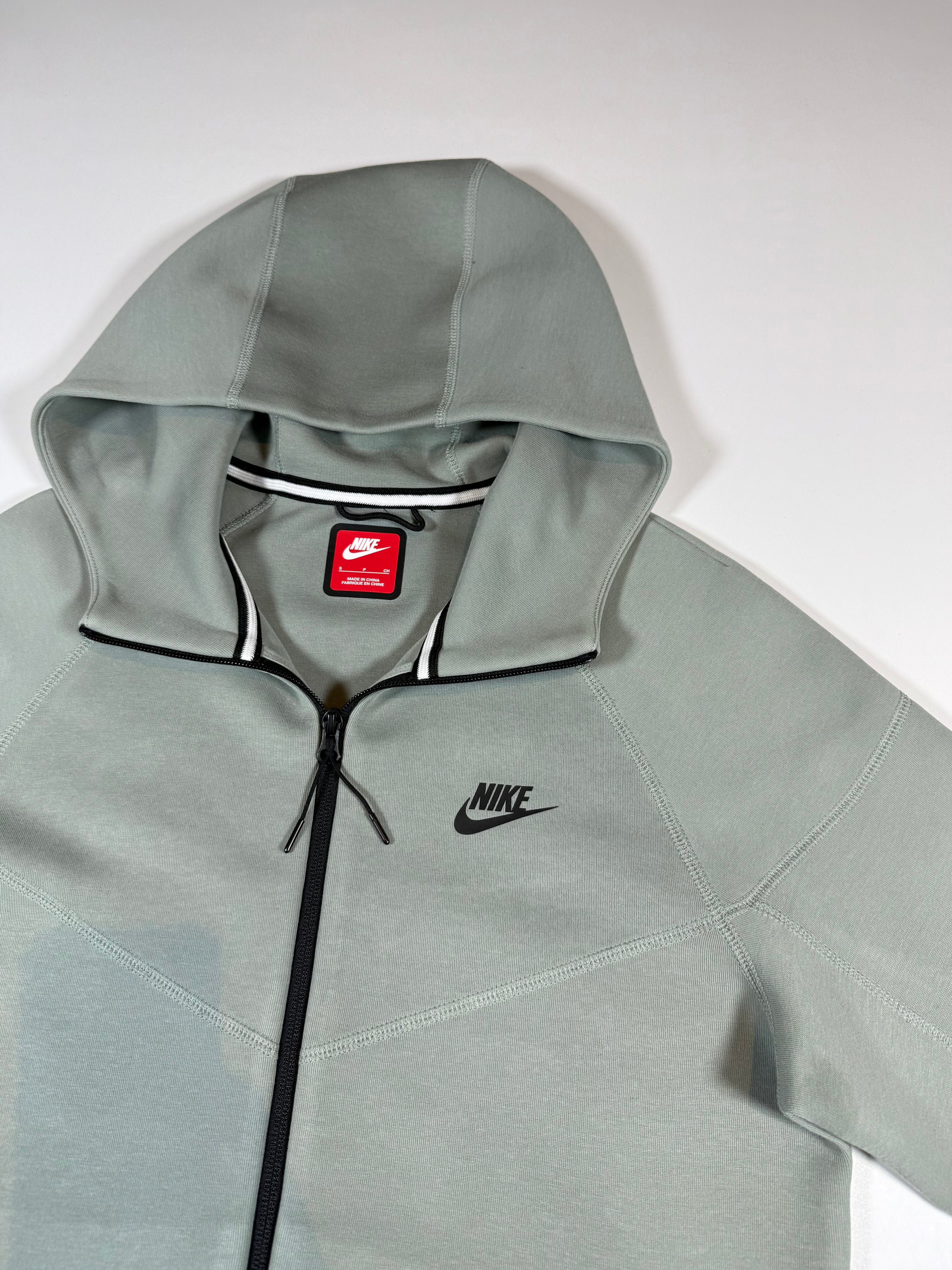 Gilet Zip Nike Tech Gris Homme