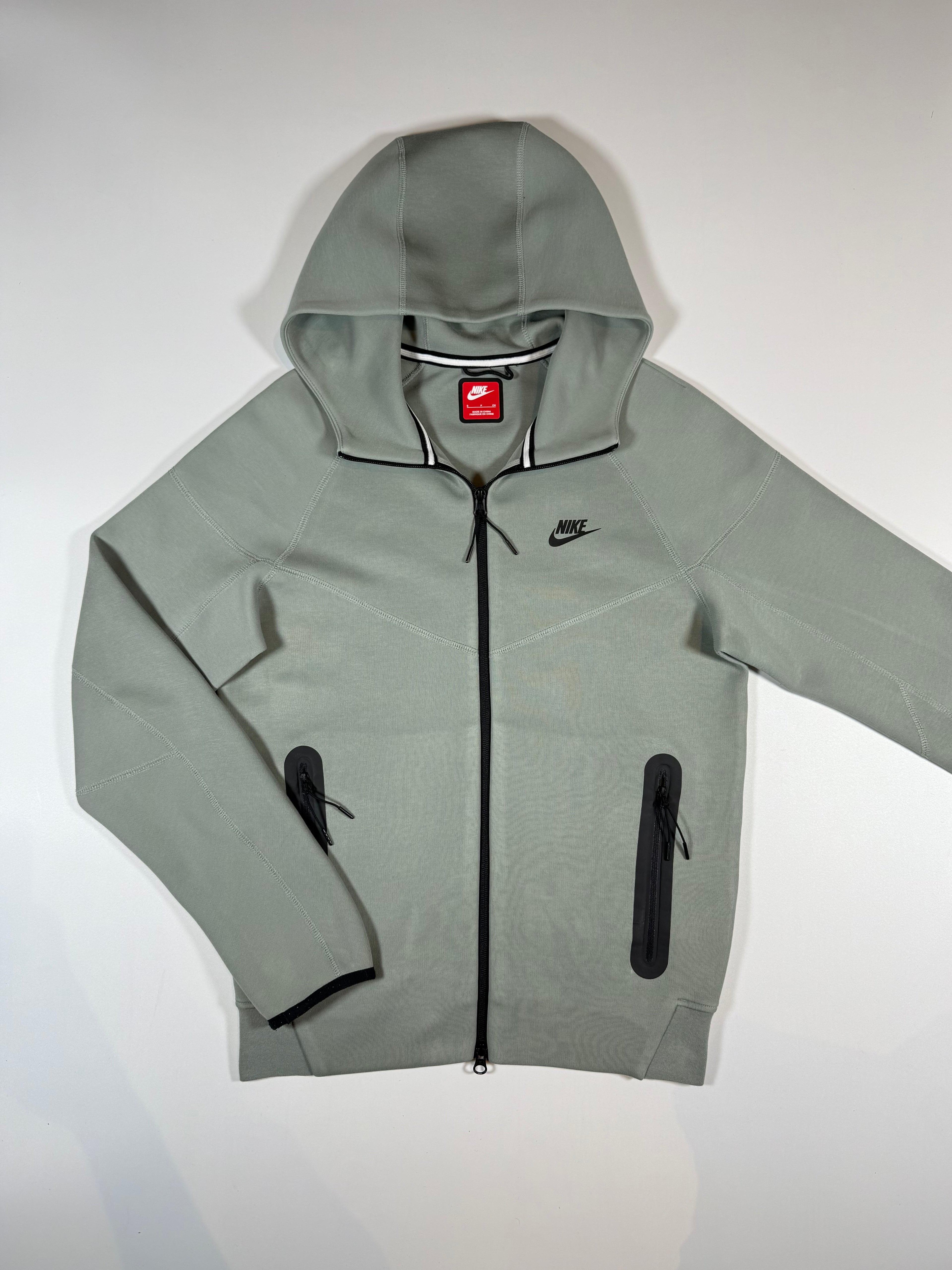 Gilet Zip Nike Tech Gris Homme
