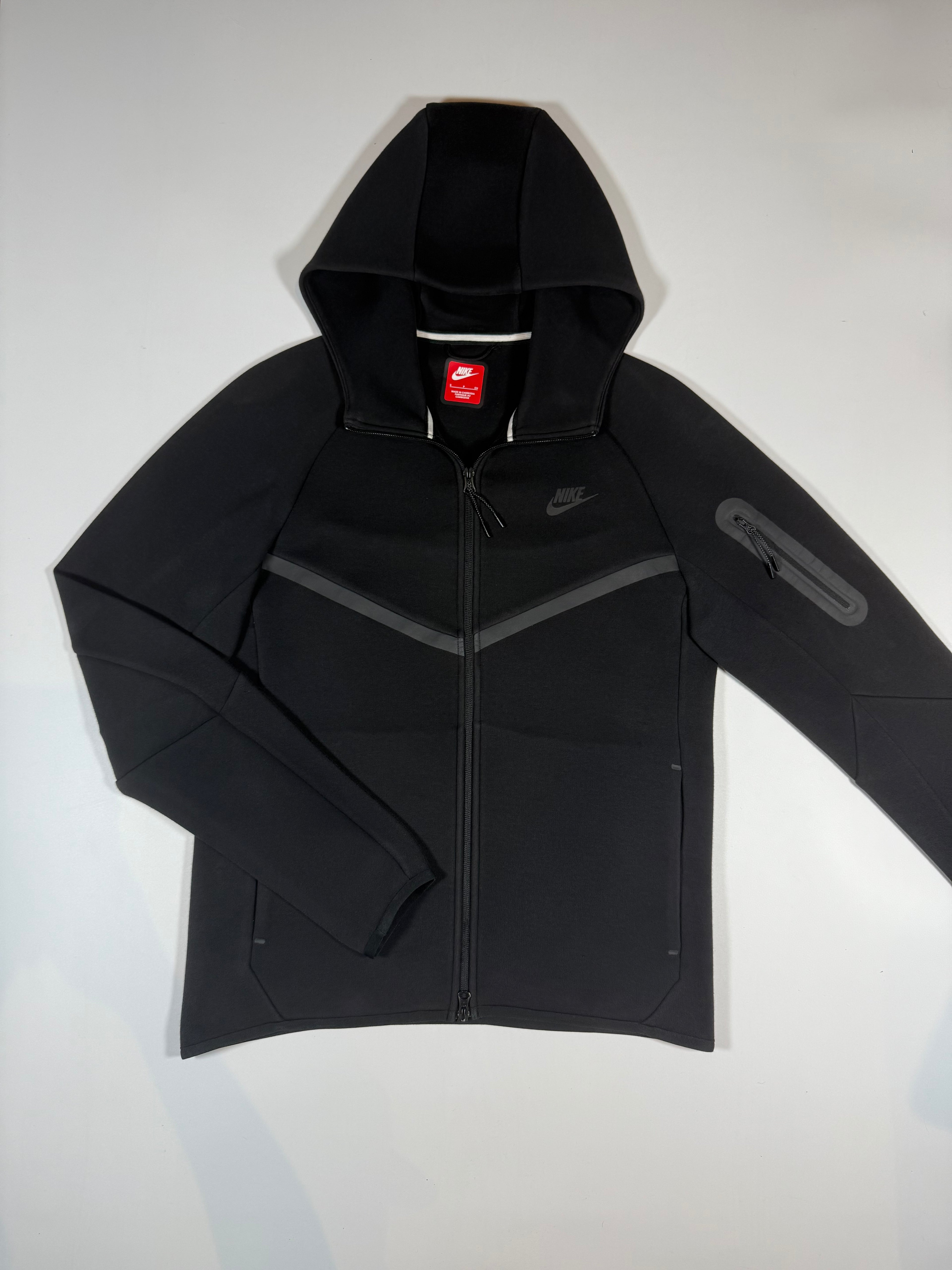 Gilet Zip Nike Tech Noir Homme