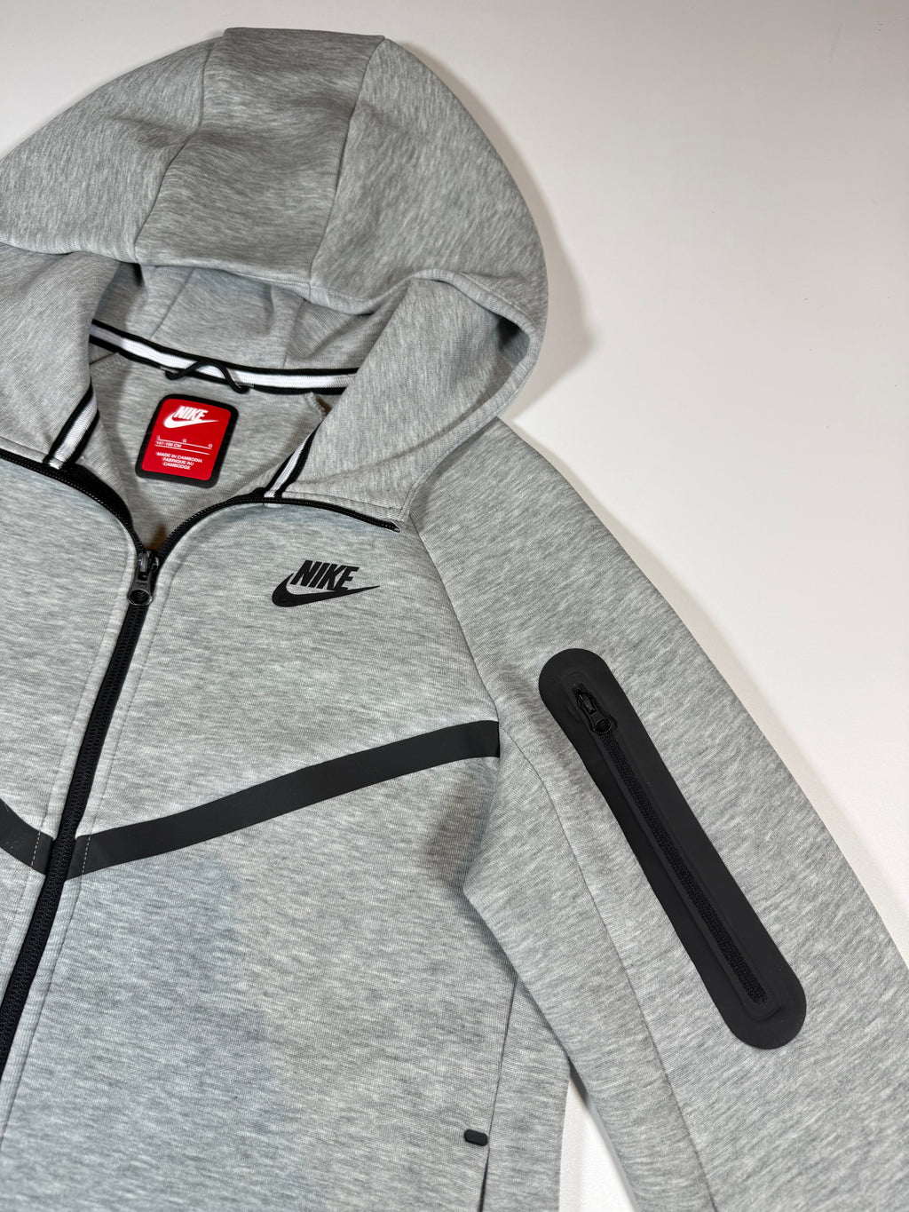 Ensemble Nike Tech Gris Enfants