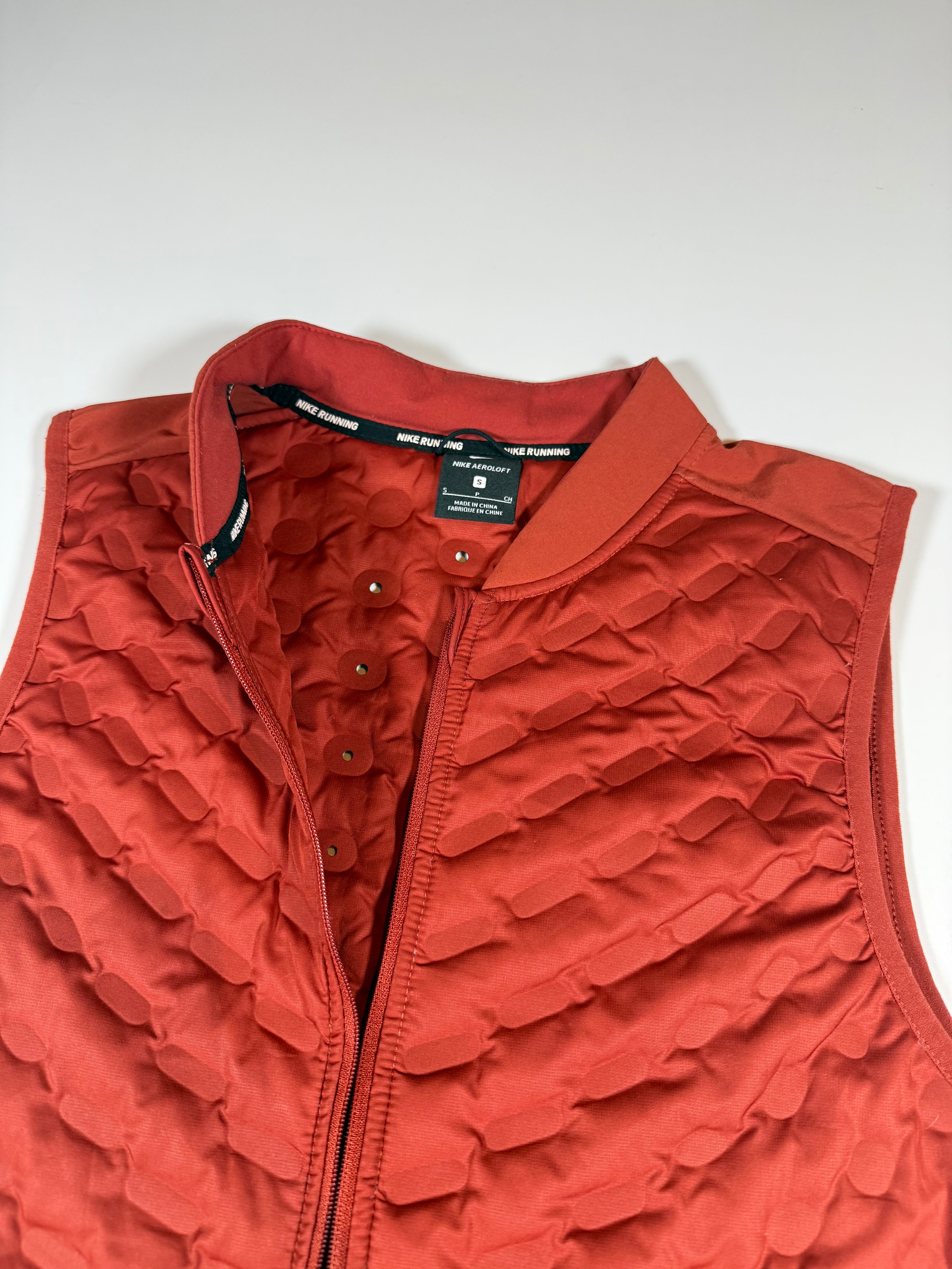 Veste Sans Manches Nike Running Rouge