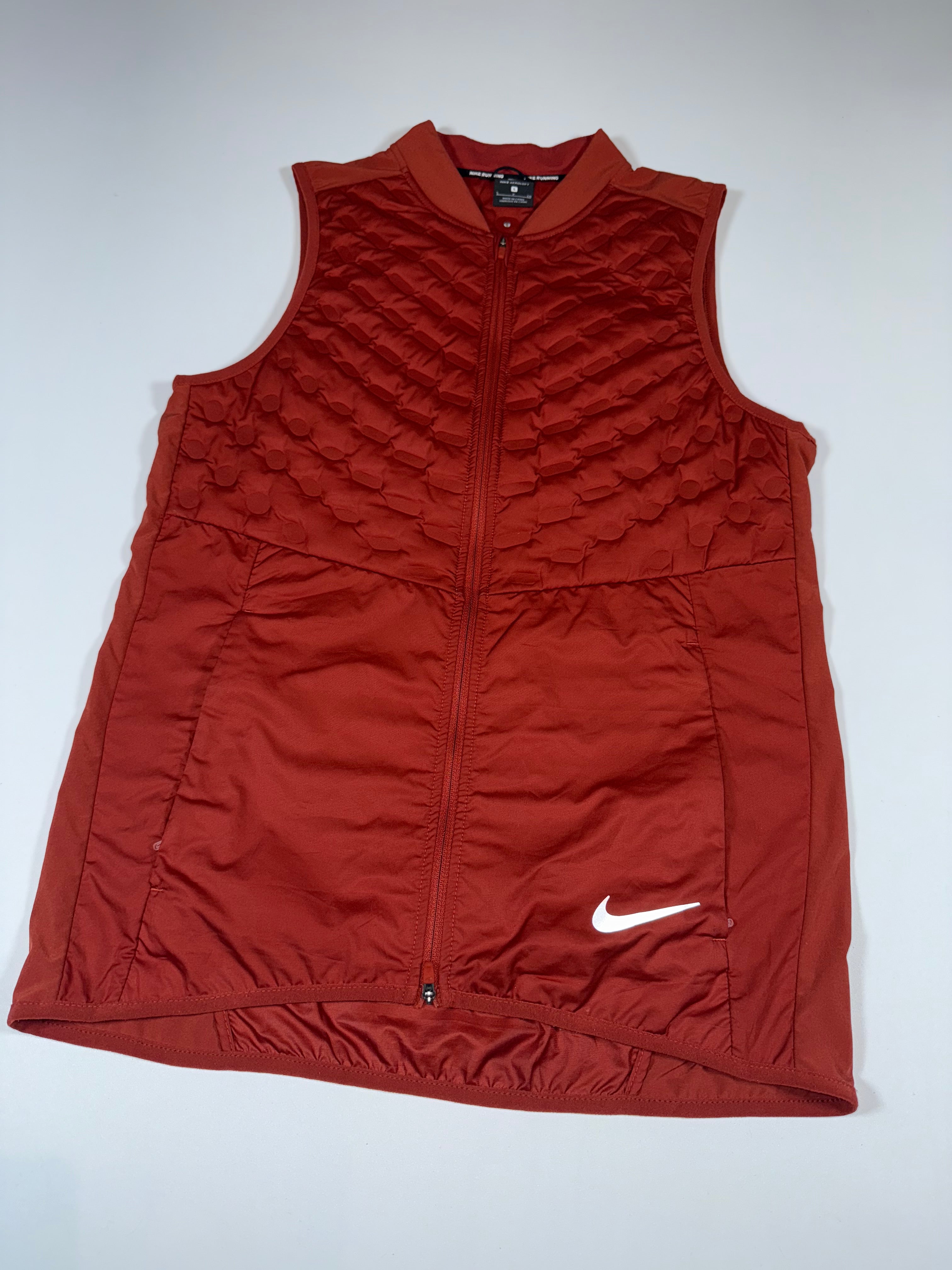 Veste Sans Manches Nike Running Rouge