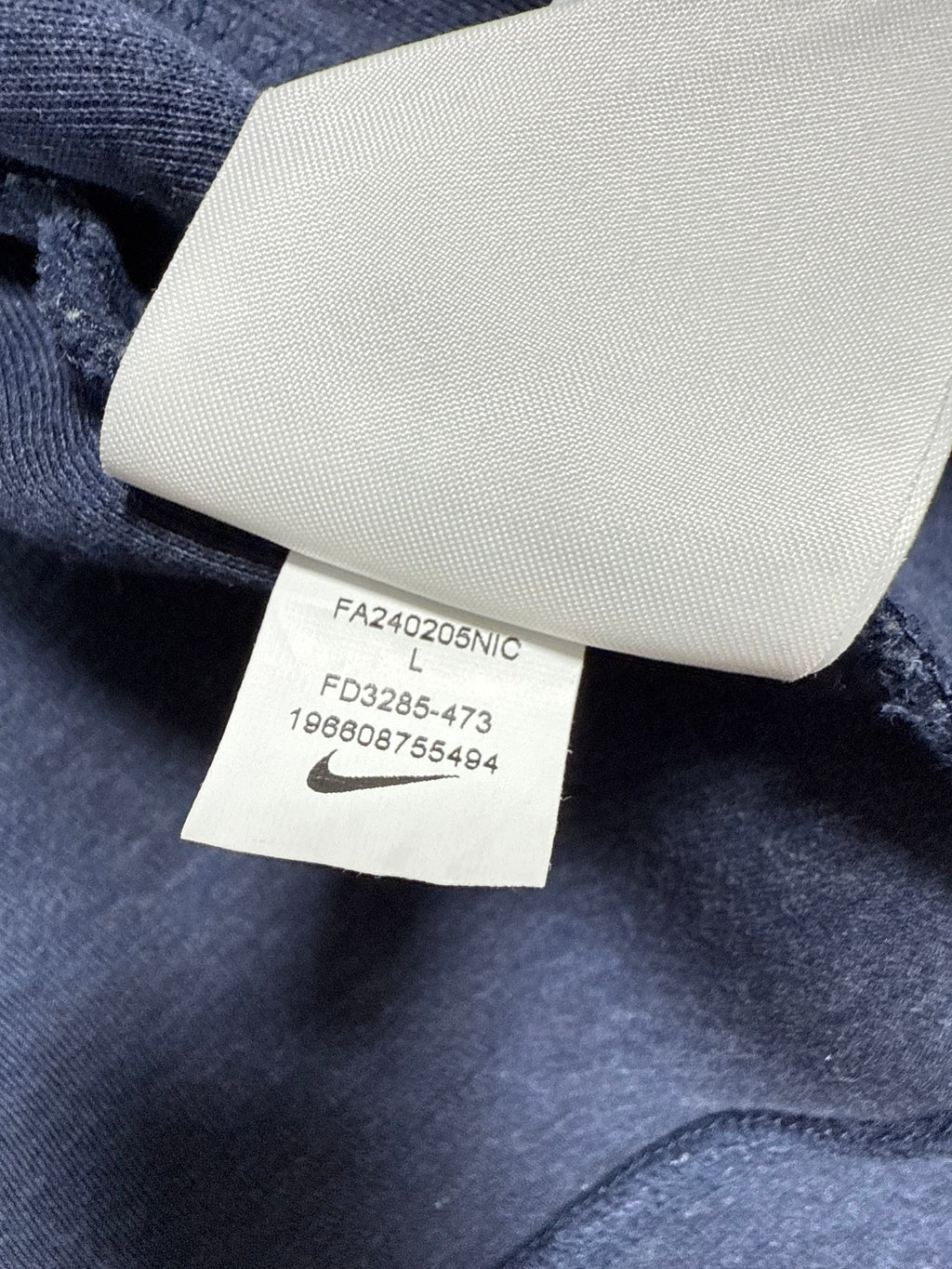 Ensemble Nike Tech Bleu Marine Kids