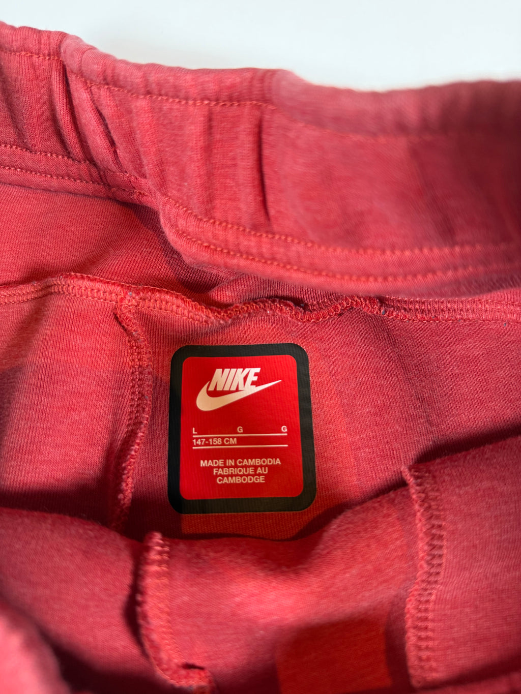 Ensemble Nike Tech Rouge Kids