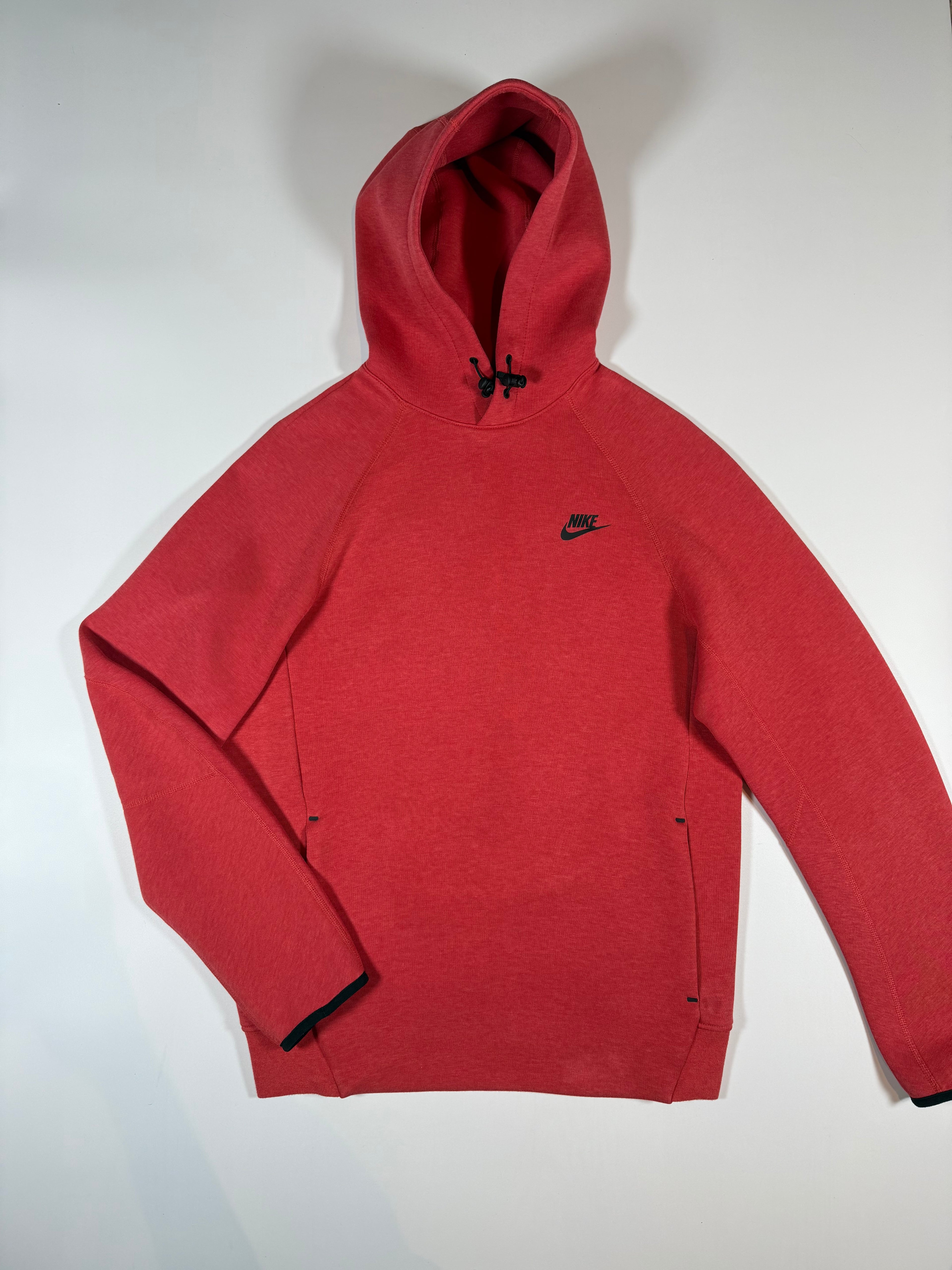 Pull Zip Nike Tech Rouge Homme