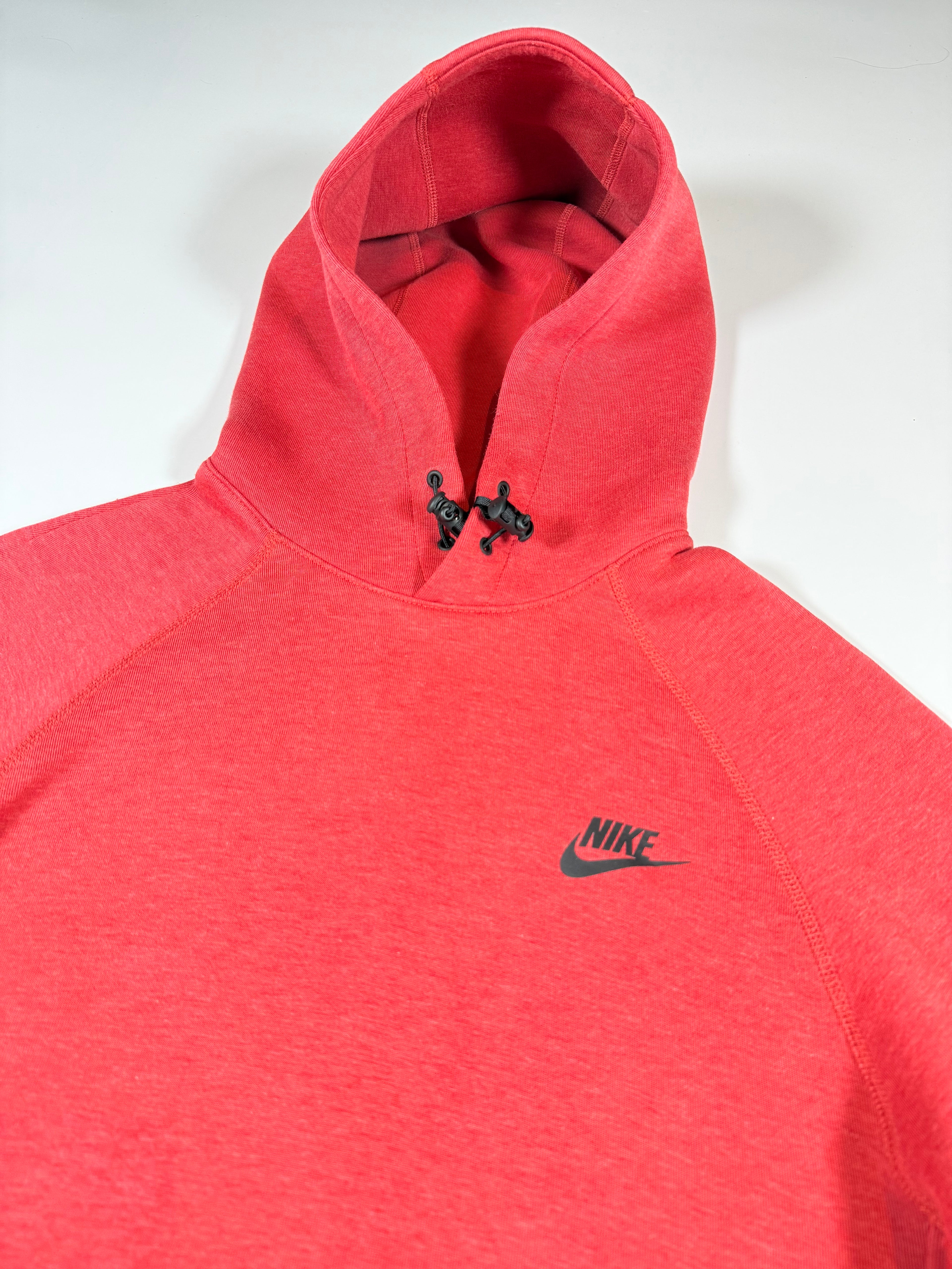 Pull Zip Nike Tech Rouge Homme
