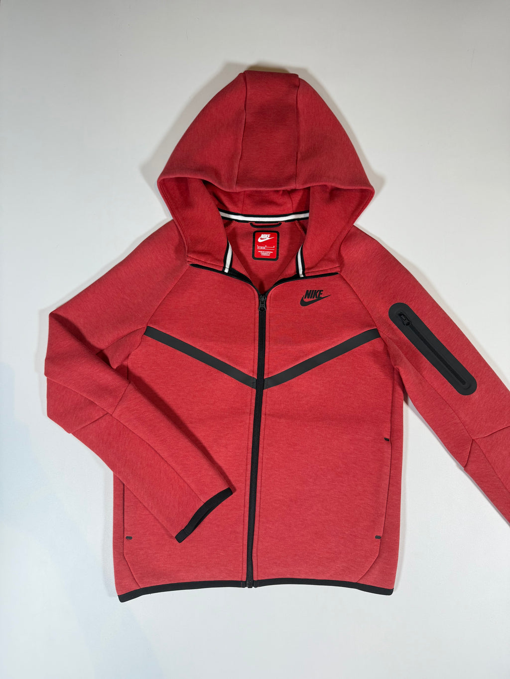 Ensemble Nike Tech Rouge Kids