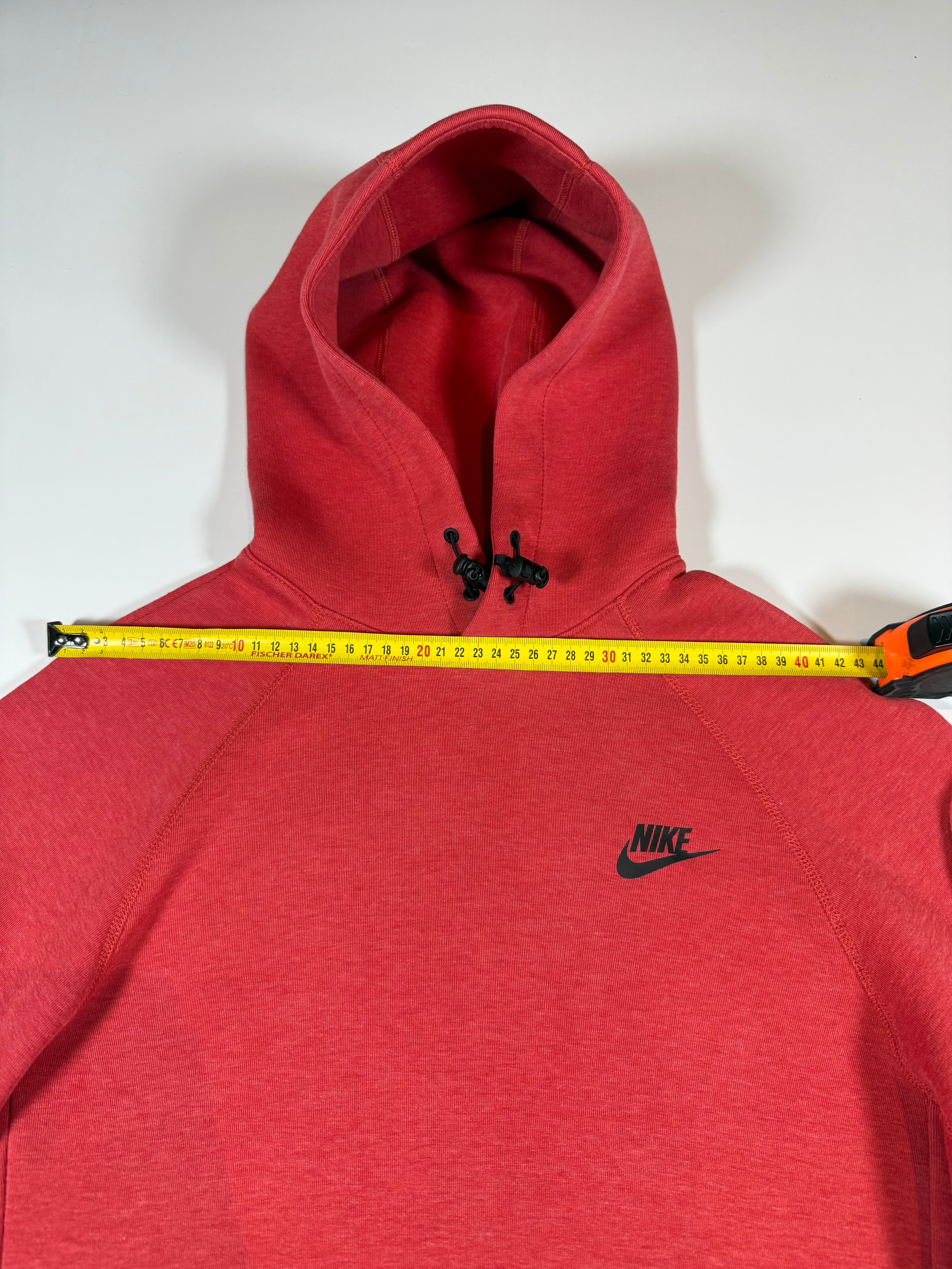 Pull Zip Nike Tech Rouge Homme