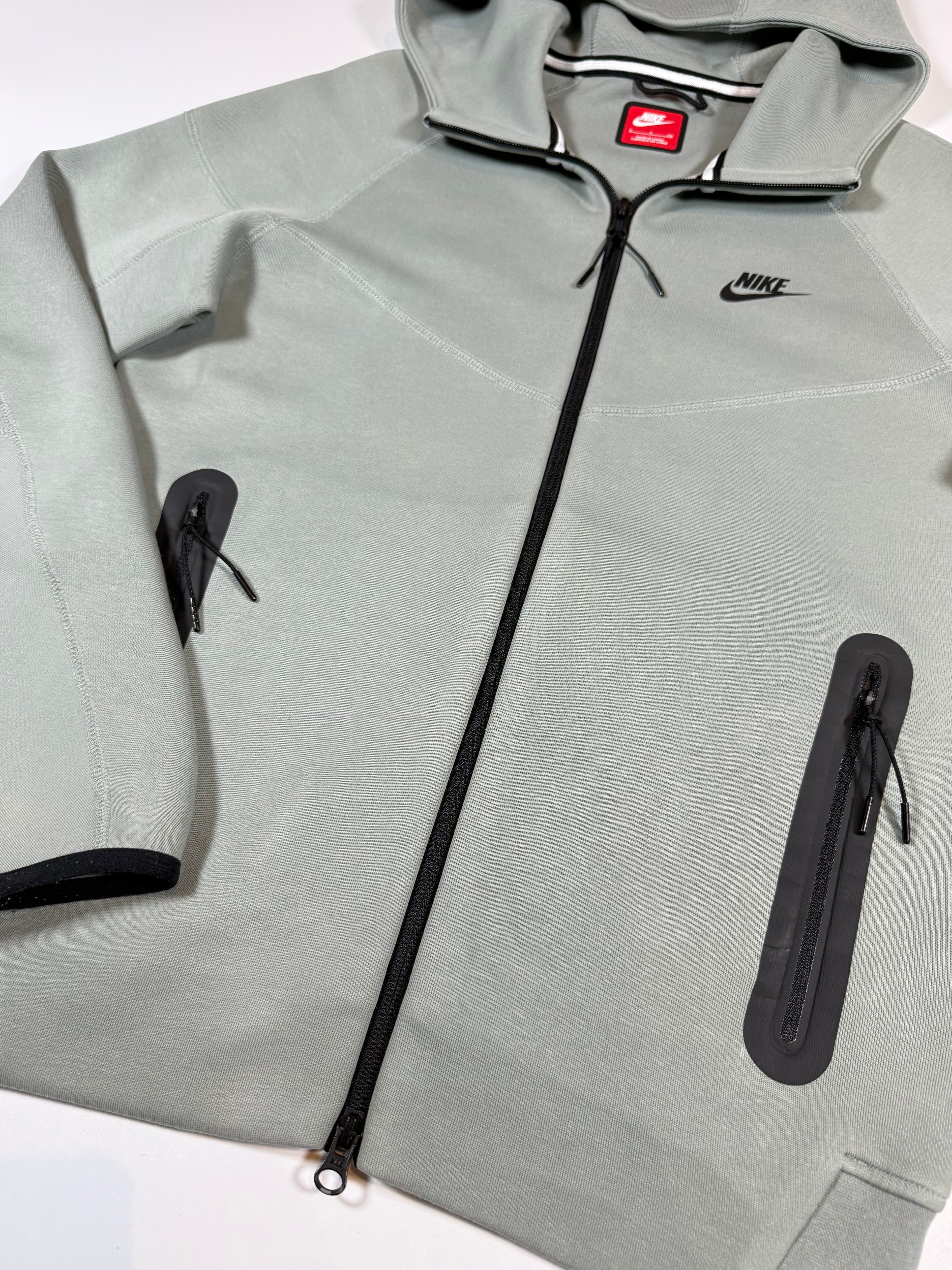 Gilet Zip Nike Tech Gris Homme