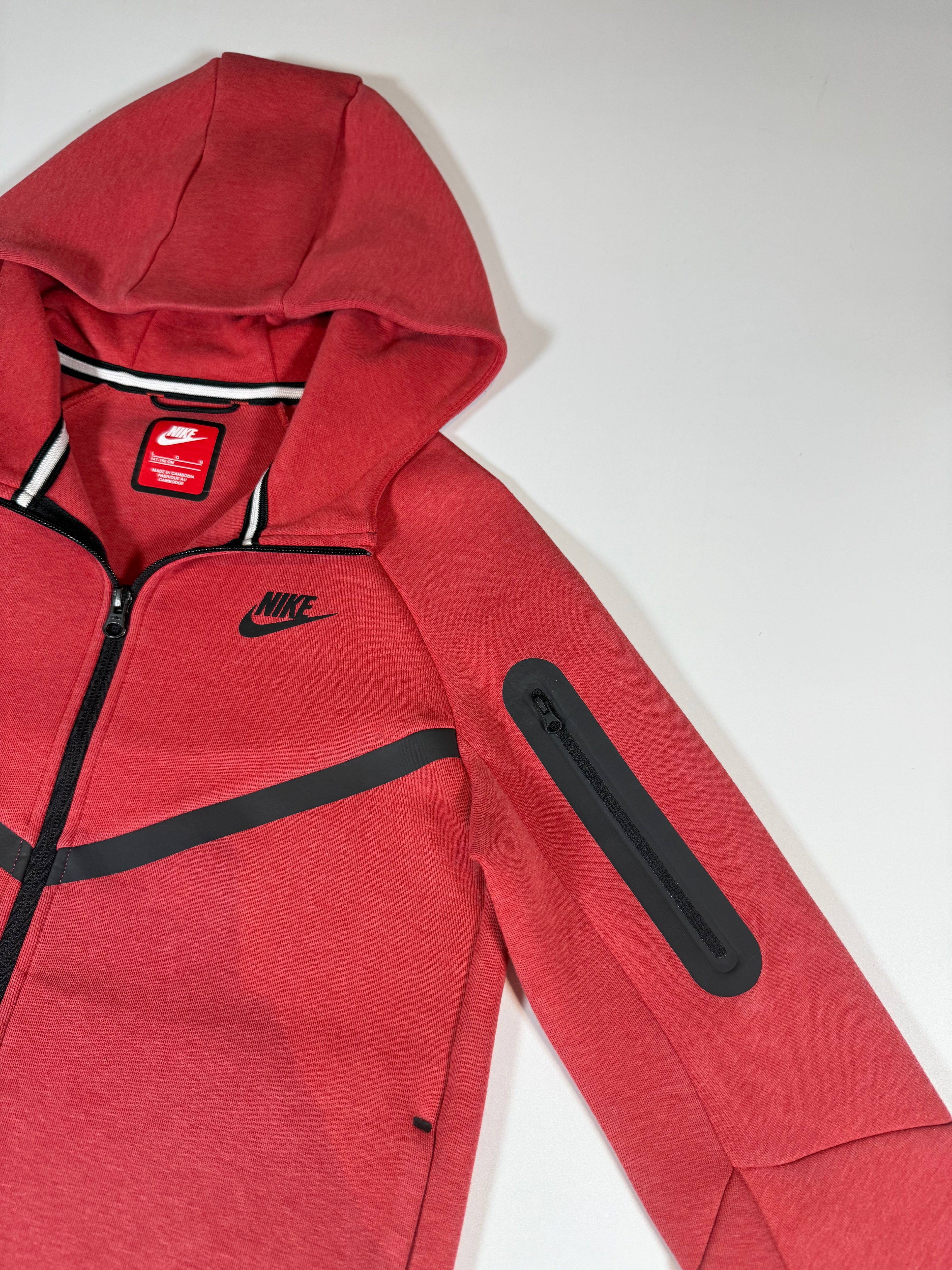 Ensemble Nike Tech Rouge Kids